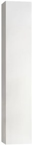 Colonna per mobile bagno Brera 1 anta P 27 x L 30 x H 160 cm laccato opaco bianco