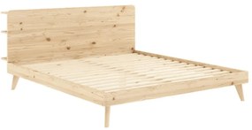Letto matrimoniale in legno di pino con griglia 180x200 cm Retreat - Karup Design