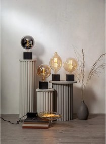 Piede di lampada nero 10 cm Box - Star Trading