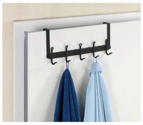 Appendiabiti in metallo nero 37 cm Nostalgia - Wenko