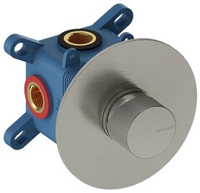 Rubinetto per doccia ad incasso monocomando Loop K blu scuro e grigio lucido SANYCCES