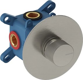 Rubinetto per doccia getto laminare cristallino ad incasso monocomando Loop K cromato SANYCCES