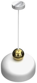 Lampadario su filo HARALD 1xE27/60W/230V bianco