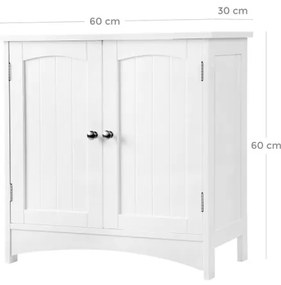 Mobile da bagno CLOE bianco