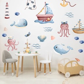 Adesivo murale - Avventura nautica | Inspio