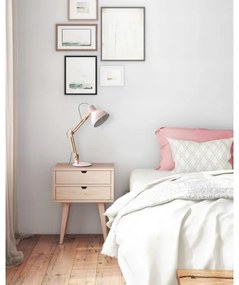 Lampada da tavolo 1xE27/40W/230V rosa