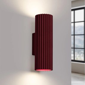 Brilagi - Applique LED CRESTO 2xGU10/10W/230V 20 cm bordeaux