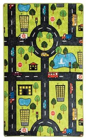 Tappeto per bambini , 140 x 190 cm Green City - Conceptum Hypnose