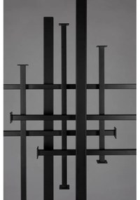 Appendiabiti nero in acciaio 71x185 cm Rumex – Dutchbone