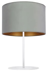 Duolla - Lampada da tavolo ROLLER 1xE14/15W/230V diametro 20 cm luce verde/oro