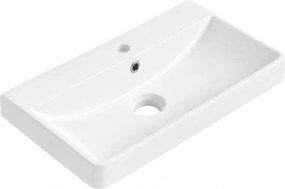 Mexen Dagna lavello da incasso nel piano 60 x 35 cm, bianco - 21996000