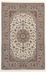 Isfahan Tappeto 250 x 160 (Iran) Annodato A Mano