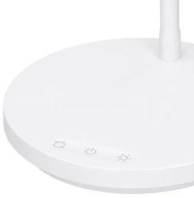 Solight WO3000-W - Lampada da tavolo LED dimmerabile LED/4,5W/5V 3000/4000/6500K bianco