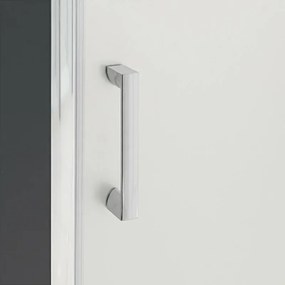 Porta doccia nicchia scorrevole 120 cm Icon con vetro serigrafato