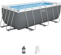 Piscina fuori terra 412x201x122 cm Steel Pro Max Bestway