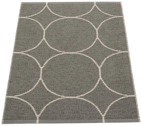 Tappeto da interno/esterno grigio scuro 70x100 cm Boo Charcoal Linen – Pappelina