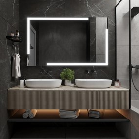 Specchio con LED illuminazione M23 premium