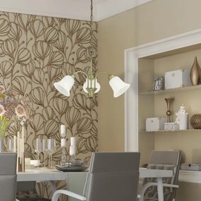 Rabalux 7373 - Lampadario a sospensione con catena FRANCESCA 3xE14/40W/230V