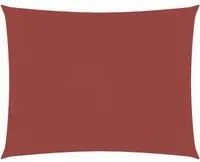 Parasole a Vela Oxford Rettangolare 2,5x4 m Terracotta 135372