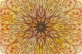 Carta da parati – Ornamento etnico unico