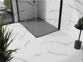 Mexen Stone+ piatto doccia rettangolare in composito 120 x 100 cm, grigio-cemento - 44611012