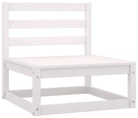 Set divani da giardino 5 pz con cuscini legno massello pino