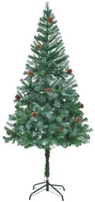 Albero Di Natale Artificiale Con Pigne 180 Cm /
