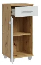 Mobile bagno VENOM bianco/rovere Artisan