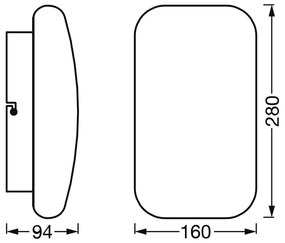 Ledvance-LED Lampada da bagno dimmerabile SMART+ AQUA LED/12W/230V IP44 Wi-Fi
