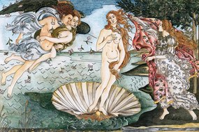 Carta da parati – Riproduzione Nascita di Venere - Sandro Botticelli