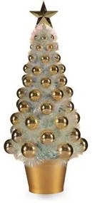 Albero di Natale Iridescente Dorato Plastica 16 x 37,5 x 16 cm polipropilene