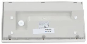 Lampada da parete LED esterna 20W 230V 6400K IP65 bianco