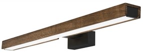 Brilagi-Illuminazione a LED per specchi da bagno WOODY MIRROR LED/12W/230V IP44 quercia/nero