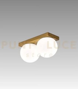 Plafoniera in alluminio bronzo dot led 16w 3000k cri?90 220-240v 50...