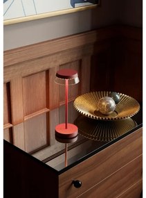 Redo 90311- Lampada da tavolo LED dimmerabile ILUNA LED/2,5W/5V 3000 mAh IP65 rosso