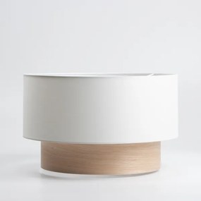 Paralume universale KERIA Ø 50 cm bianco/marrone