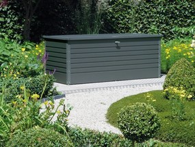 Baule BIOHORT 130 in acciaio grigio scuro L 134 x H 71 x P 62 cm