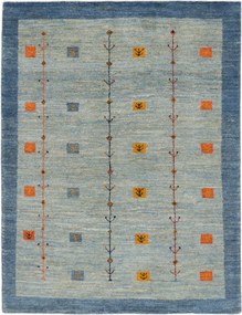 Gabbeh Tappeto persiano 200 x 150 Blu (Iran) Annodato A Mano