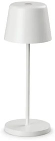 Ideal Lux - Lampada da tavolo touch dimmerabile CUTE LED/2,5W/3,7V IP65 bianca