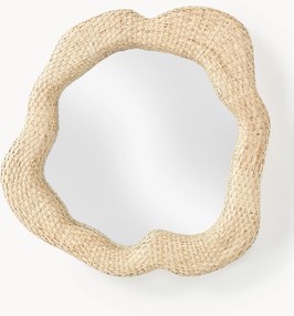 Specchio da parete in rattan Nuzana