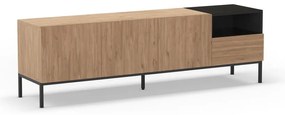 Mobile TV color legno naturale 180x55 cm Cailin - Marckeric