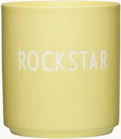 Tazza con scritta Favourite Rockstar