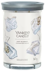 Candela Soft Blanket in barattolo grande Yankee Candle