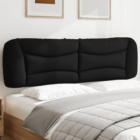 Cuscino Testiera Nero 180 Cm İn Tessuto /
