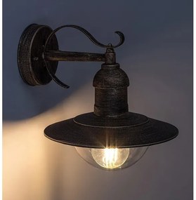 Brilagi - Applique da esterno MOLDE 1xE27/60W/230V IP44 bronzo/patina