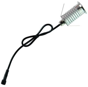 Faretto LED 3W IP67 luce ROSSO - Professional Colore Rosso