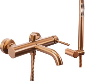 Rubinetto da vasca Rea Lungo Copper Brush