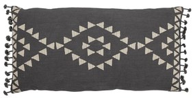 Tikamoon - Cuscino rettangolare in cotone Caprice da 80 x 40 cm