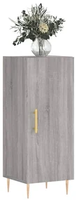 Credenza grigio sonoma 34,5x34x90 cm in legno multistrato