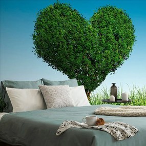 Carta da parati autoadesiva – Albero a forma di cuore
